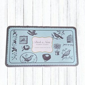 Birds & Nests Rubber Stamp Collection